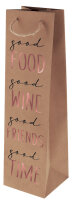 SUSY CARD Sac cadeau pour bouteille Good Wine