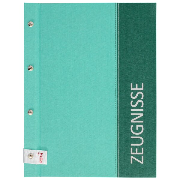 ROTH Zeugnismappe "Spectrum", DIN A4, mint