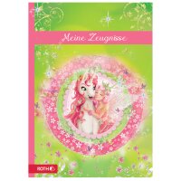 ROTH Zeugnismappe Einhornportrait, mit Design und Effekt