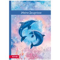 ROTH Zeugnismappe "Einhornportrait", mit Design und Effekt