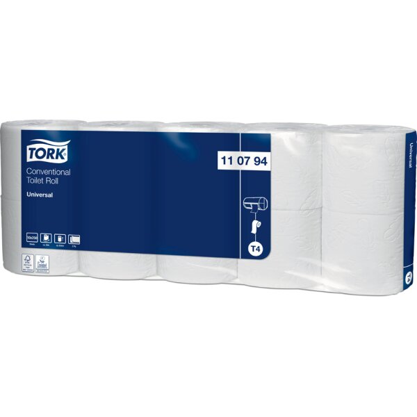 TORK Toilettenpapier, 2-lagig, weiss