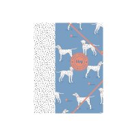 ANCOR Gummibandmappe A4 105438 PET FRIENDS blau