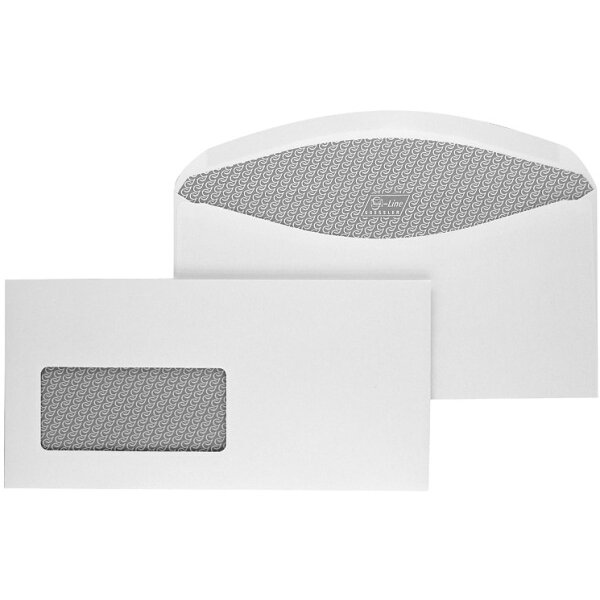GOESSLER Enveloppe SN fênetre g. C5/6 2038 G-Line FSC , 100g 500 pcs.