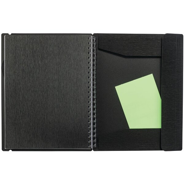 KOLMA Notizbuch LineaVerde A4 06.520.06 kariert, 70g/m2 schwarz