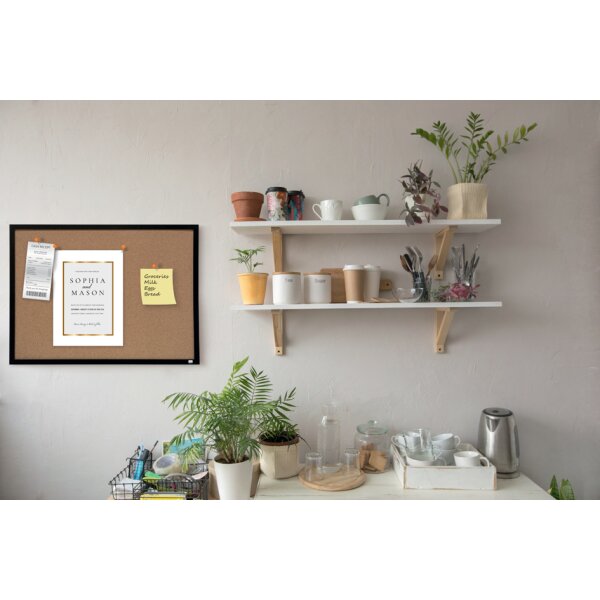 nobo Tableau daffichage en liège, (l)585 x (H)430 mm