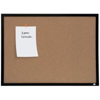 nobo Korktafel, (B)585 x (H)430 mm, Kunststoffrahmen schwarz