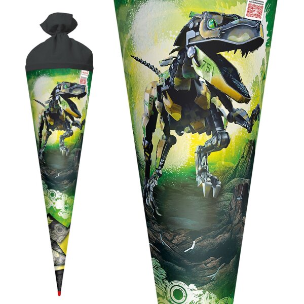 ROTH Schultüte "Robo-Rex", rund, 700 mm