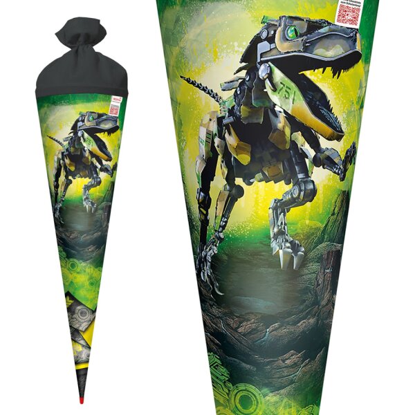 ROTH Schultüte "Robo-Rex", eckig, 850 mm