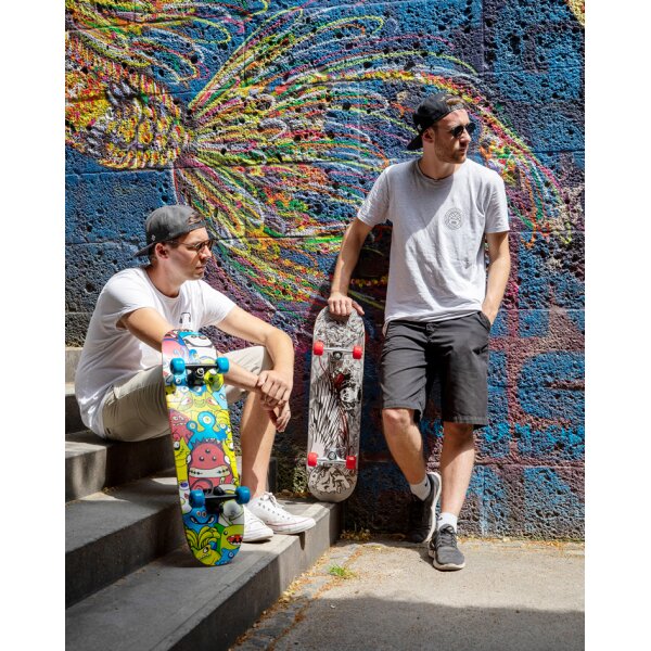 SCHILDKRÖT Skateboard Kicker 31 Green Dog