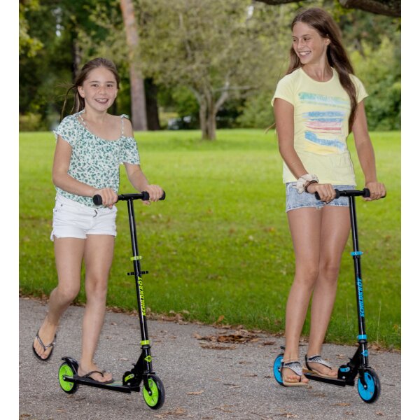 SCHILDKRÖT Trottinette Junior City Scooter Runabout, bleu