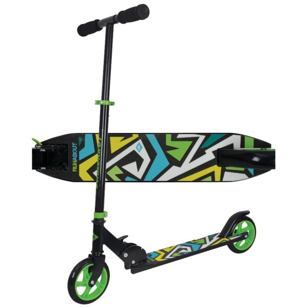 SCHILDKRÖT Trottinette Junior City Scooter Runabout, bleu
