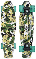SCHILDKRÖT Skateboard rétro Free Spirit Camouflage