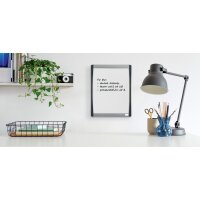 nobo Weisswandtafel mit Bogenrahmen, (B)280 x (H)335 mm