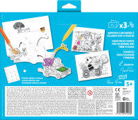 Maped 3D Zeichenpapier, DIN A4, 3 Blatt