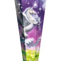 ROTH Schultüte "Magic Pegasus", rund, 700 mm, mit Effekt
