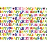 SUSY CARD Papier cadeau Little Monsters, sur rouleau