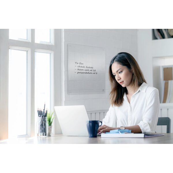 nobo Tableau acrylique / Desktop, (L)300 x (P)8 x (H)300 mm