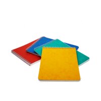 BÜROLINE Carnet spirale ass. 11,1×7,6cm 540202...