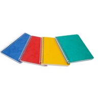 BÜROLINE Carnet spirale ass. 7,6×11,1cm 540203...