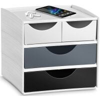 CEP Mini module de rangement MyCube mineral, 4 tiroirs