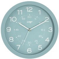 CEP Horloge murale Riviera, montre quartz, vert deau