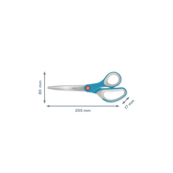 LEITZ Titan Schere Cosy 5332-00-61 blau 20.5cm