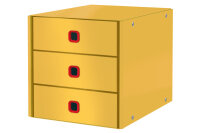 LEITZ Set tiroirs Cosy 5368-00-19 jaune 3 tiroirs
