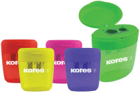 Kores Taille-crayons double DEPOSITO, assorti