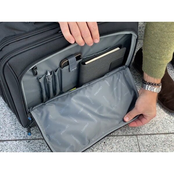 STOP Valise business pour ordinateur portable BORNEO, noir