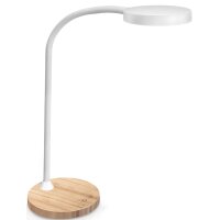CEP LED Tischleuchte FLEX Silva, Eichen weiss