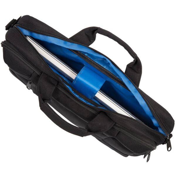 STOP Notebook-Tasche RPET GRENADA, reyceltes PET, schwarz