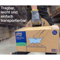 TORK Chiffon de nettoyage tout usage, 415 x 355 mm, bleu