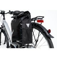 FISCHER Fahrrad-Gepäckträgertasche Kurier, schwarz