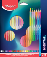 Maped Crayon de couleur triangulaire NIGHTFALL,...