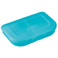 herlitz Brotdose, aus Kunststoff, türkis