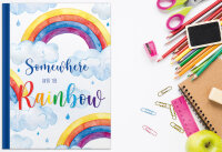 RNK Verlag Carnet de notes Over the Rainbow, A4, uni