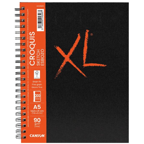 CANSON Carnet de dessin XL BOOK CROQUIS, A4