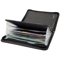 Alassio Porte-documents, A4, similicuir, noir