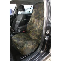 IWH Housse de siège auto Camouflage, vert olive