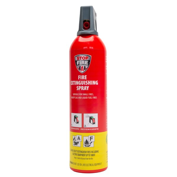 REINOLD MAX Spray extincteur STOP FIRE, 2 x 750 ml