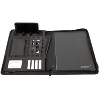 STOP Schreibmappe RPET PALAU, A4, recyceltes PET, anthrazit