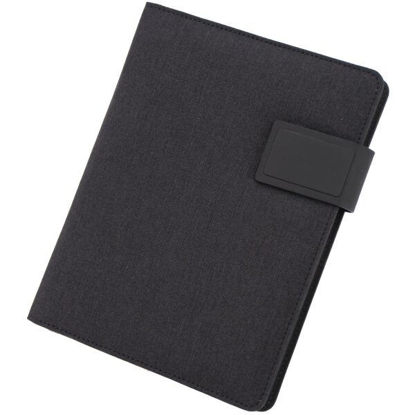 STOP Schreibmappe RPET BELIZE, mit Lasche, A5,recyceltes PET