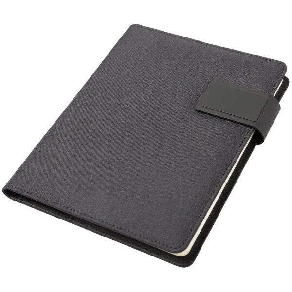 STOP Schreibmappe RPET BELIZE, mit Lasche, A5,recyceltes PET