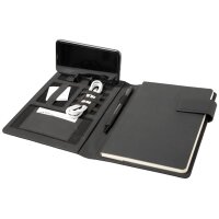 STOP Schreibmappe RPET BELIZE, mit Lasche, A5,recyceltes PET