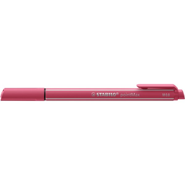 STABILO Fineliner PointMax 0.8mm 488/49 rouge framboise