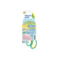 PELIKAN Schere spitz Griffix 810241 fresh blue,...