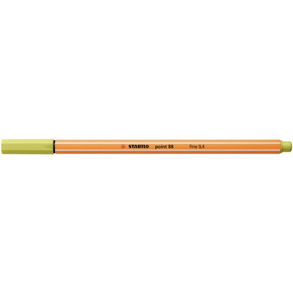 STABILO Fineliner Point 88 0.4mm 88/67 moutarde