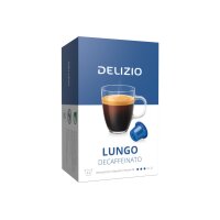 DELIZIO Kaffeekapseln 2001097 Lungo Decaffeinato 12...