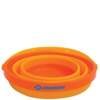 SCHILDKRÖT Strand- und Spieleimer, faltbar, orange