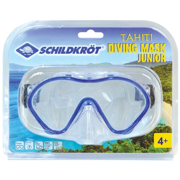 SCHILDKRÖT Junior Tauchmaske "Tahiti", dunkelblau